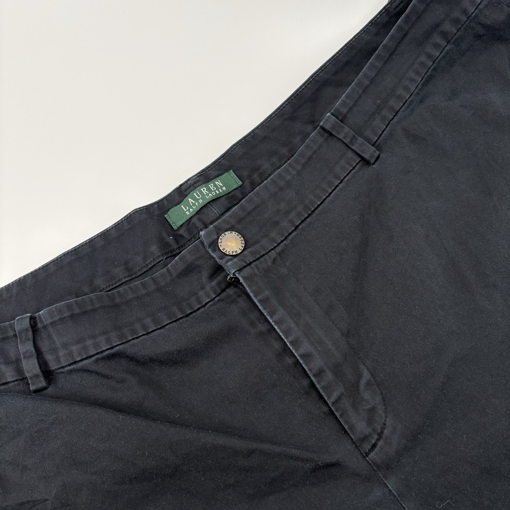 Lauren Ralph Lauren Pants Womens Size 18W Capri Wide Leg Stretch